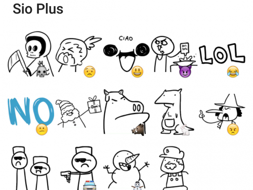 Sio Plus – Nuovi Sticker
